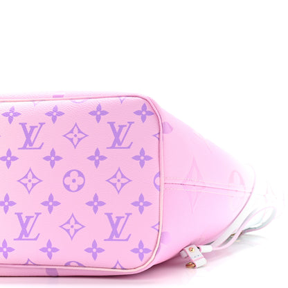 Louis Vuitton Monogram Giant Spring In The City Neverfull MM Sunrise Pastel 9 of 9