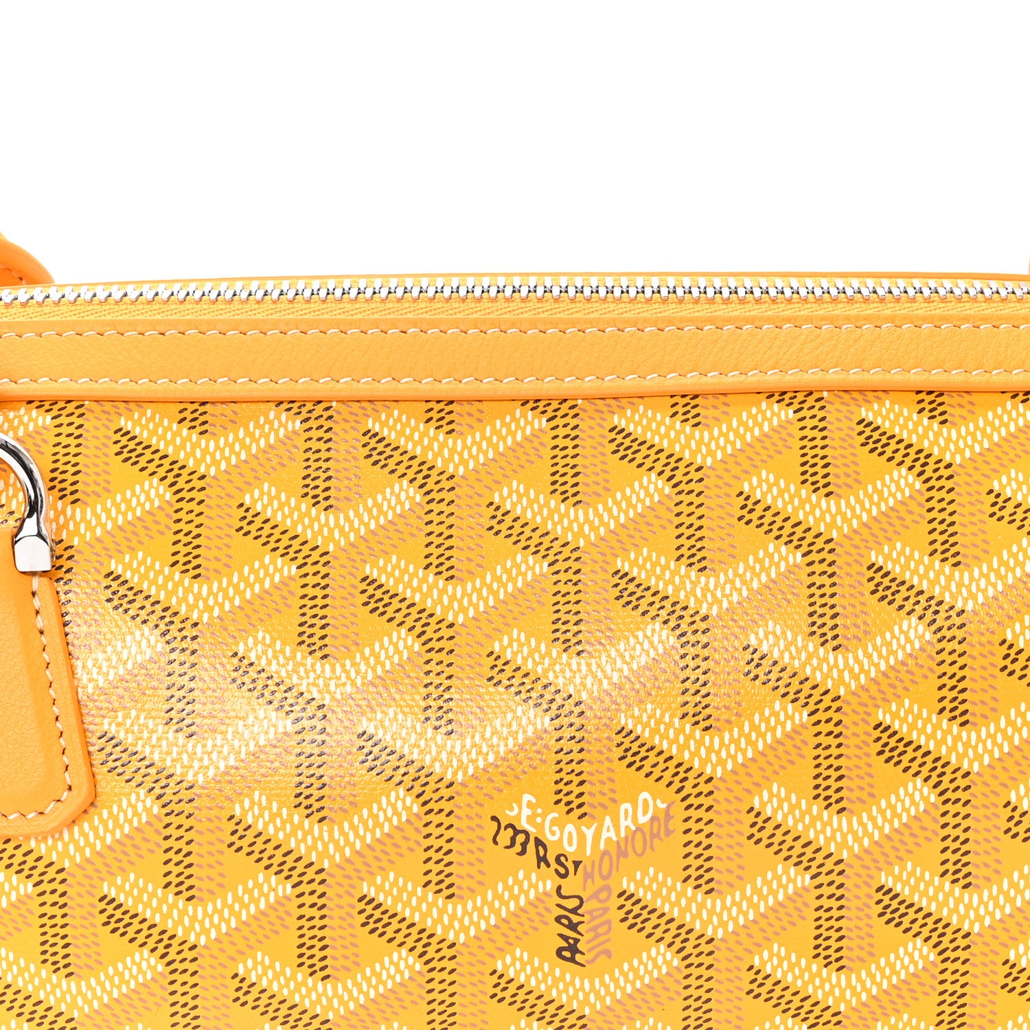 Goyard Goyardine Bonbonniere Bag Yellow 8 of 10