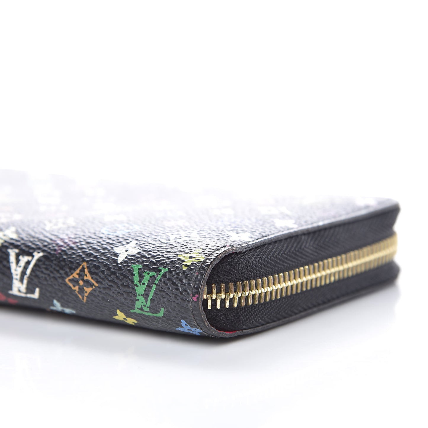 Monogram Multicolor Zippy Wallet Black Grenade