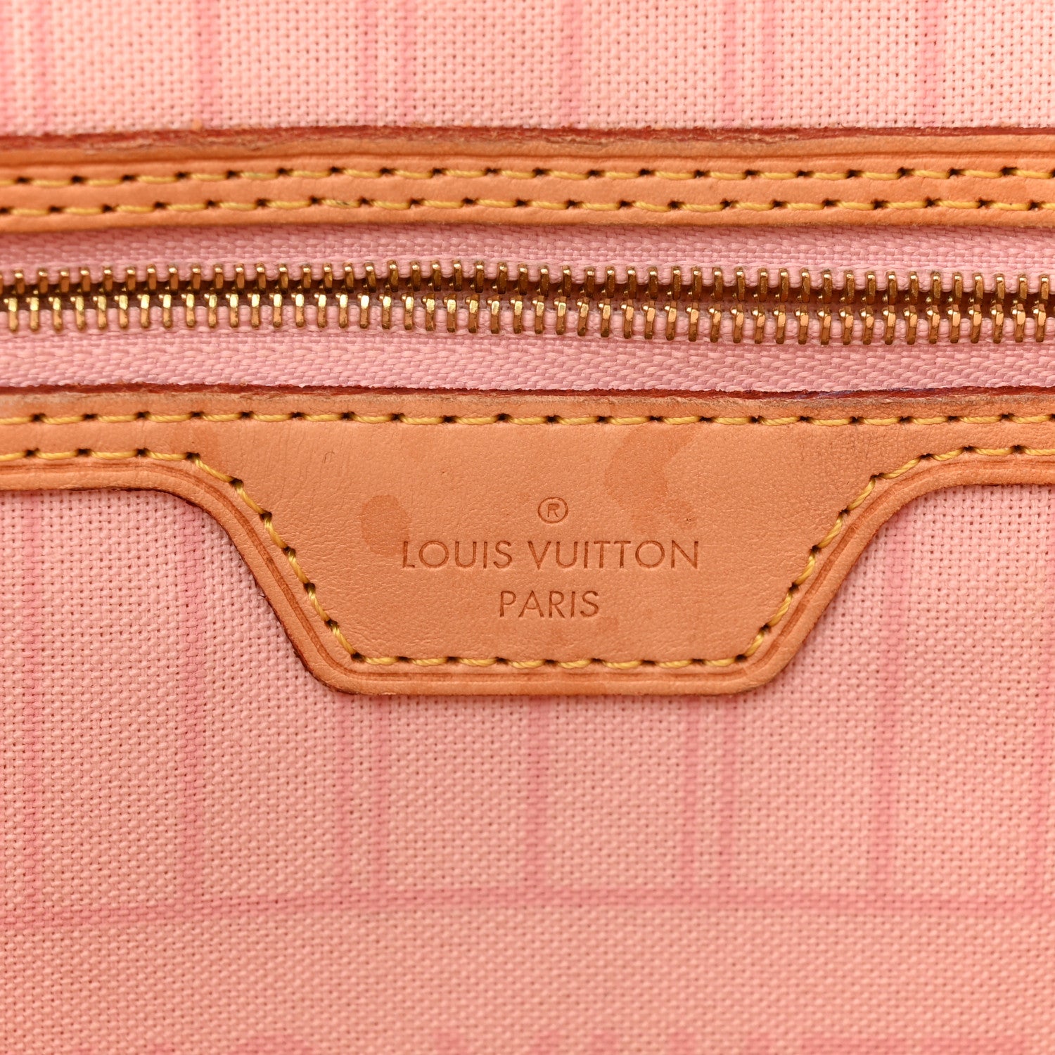 Louis Vuitton Damier Azur Neo Neverfull MM Rose Ballerine 7 of 15