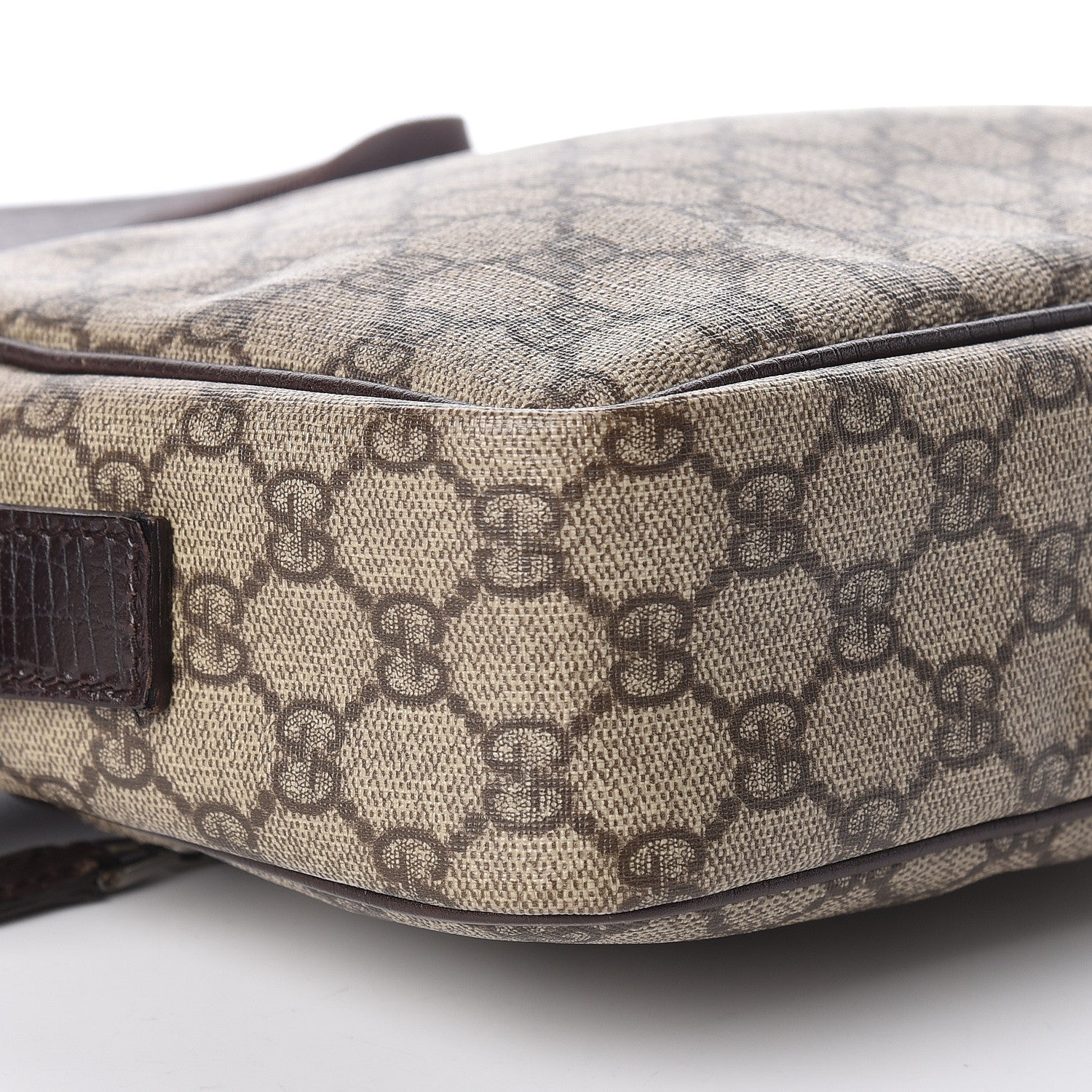 Gucci GG Plus Monogram Shoulder Bag Dark Brown 8 of 12