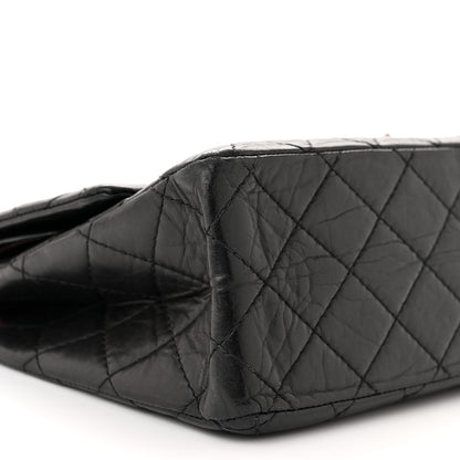 Chanel Aged Calfskin Quilted 2.55 Reissue 226 Flap Black 9 of 14