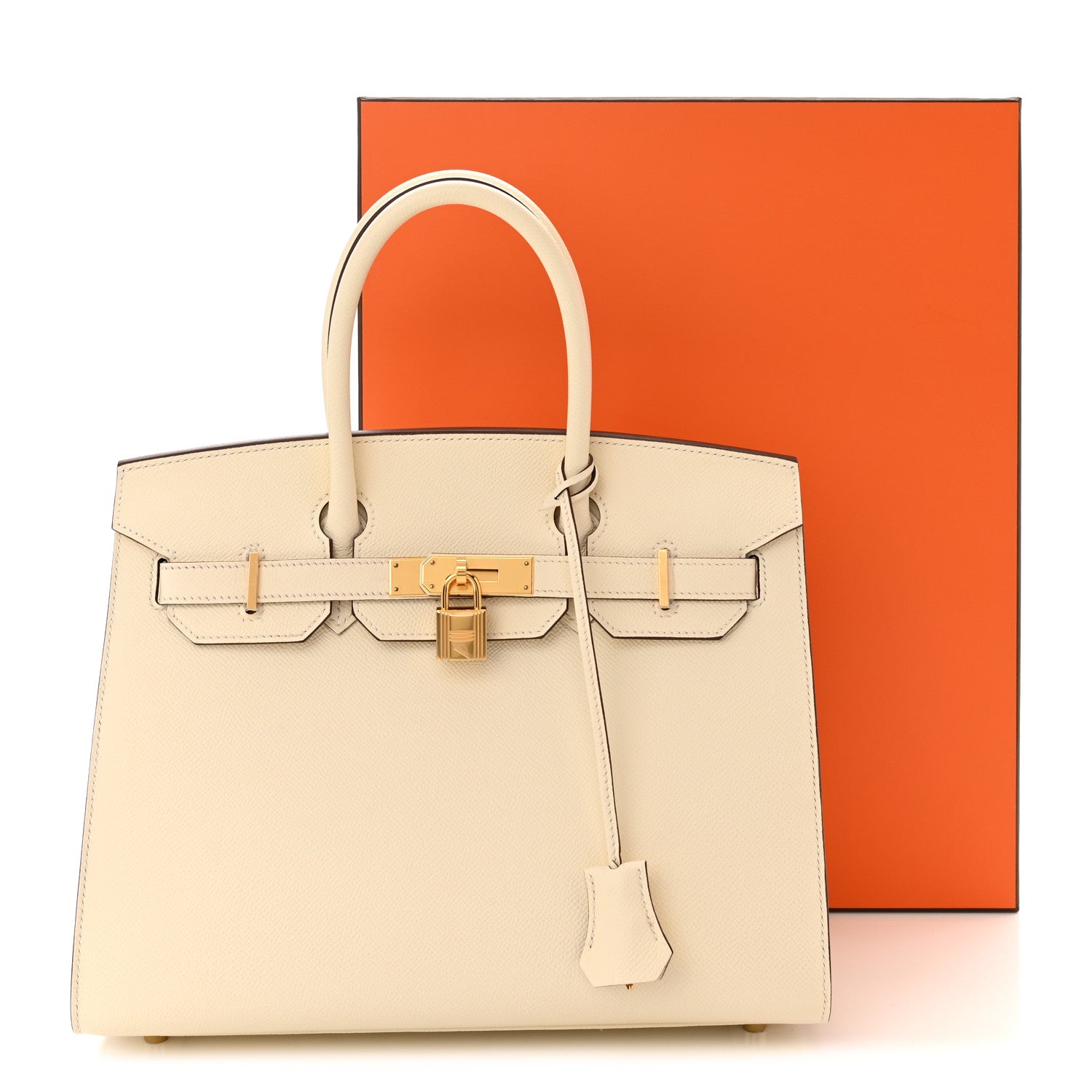 Hermes Epsom Birkin Sellier 30 Nata 11 of 11