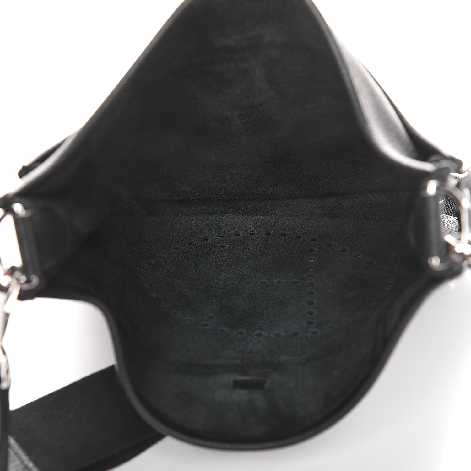 Hermes Taurillon Clemence Evelyne III PM Black 5 of 7