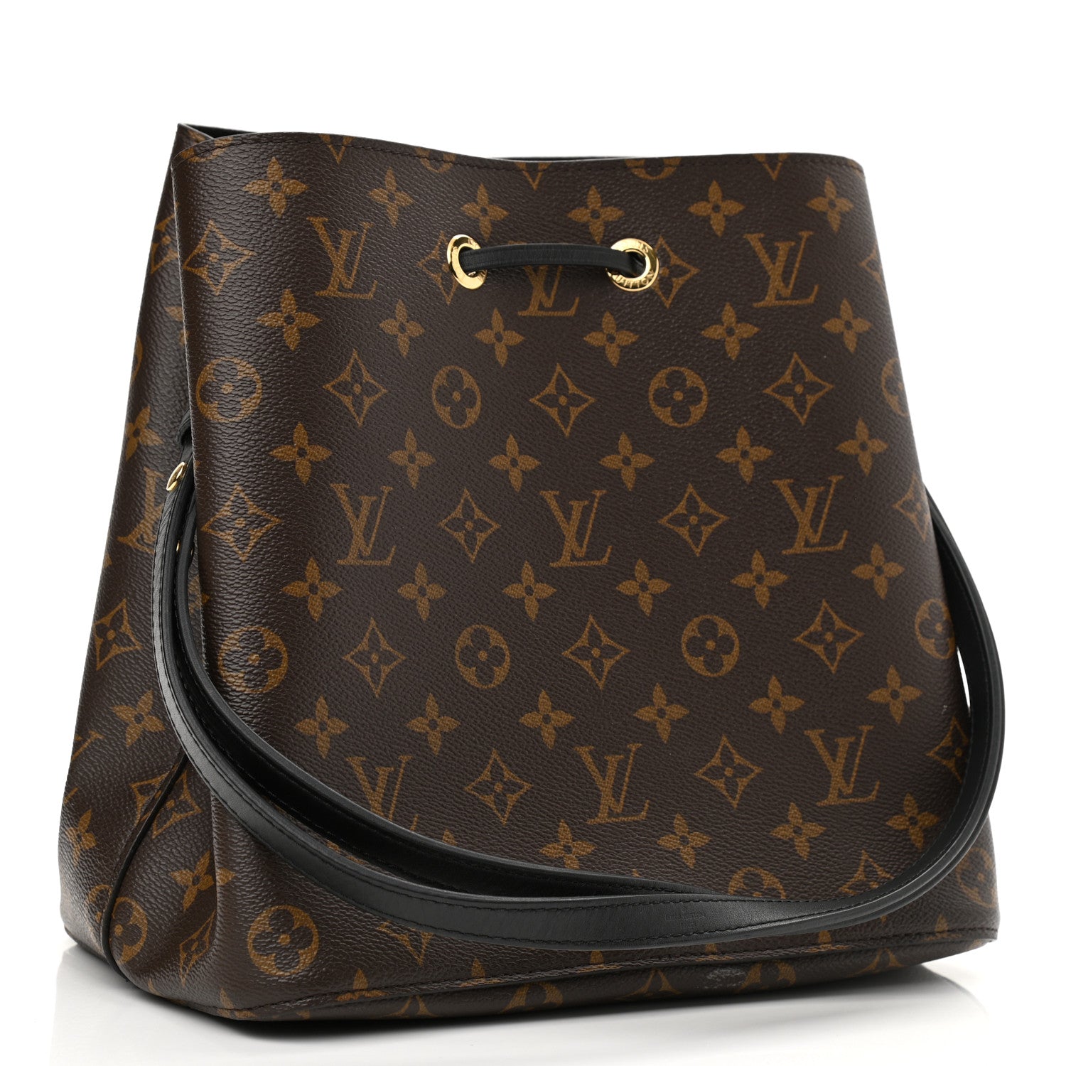 Louis Vuitton Monogram Neonoe MM Black 3 of 10