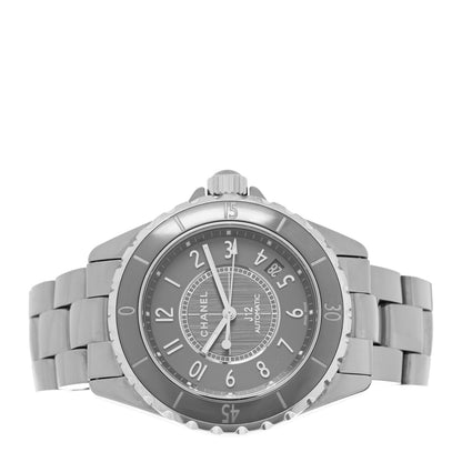 Chanel Titanium Ceramic 38mm J12 Chromatic Automatic Watch 2 of 4