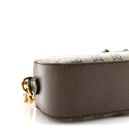 Gucci GG Supreme Monogram Web Neo Vintage Shoulder Bag Beige New Acero Crop 10 of 10