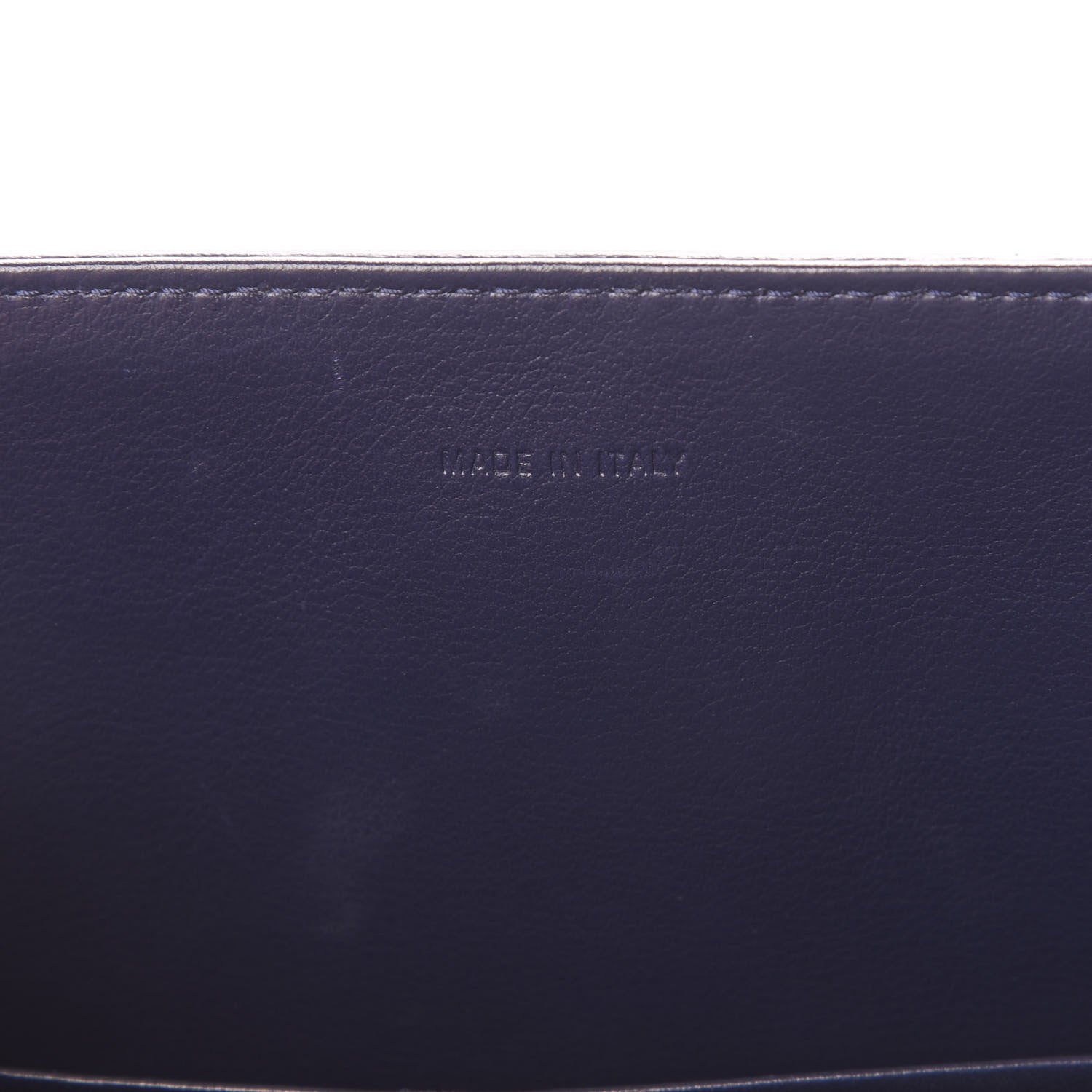 Christian Dior Bullcalf Medium Diorever Flap Navy 7 of 11