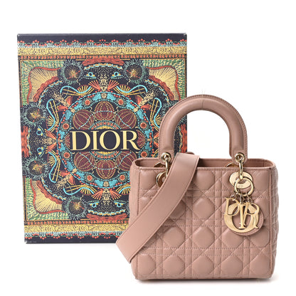 Christian Dior Lambskin Cannage Small My ABC Dior Lady Dior Blush 10 of 10