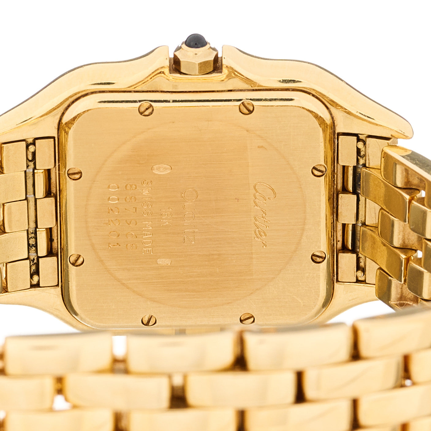 Cartier 18K Yellow Gold 27mm Panthere Quartz Watch 4 of 5