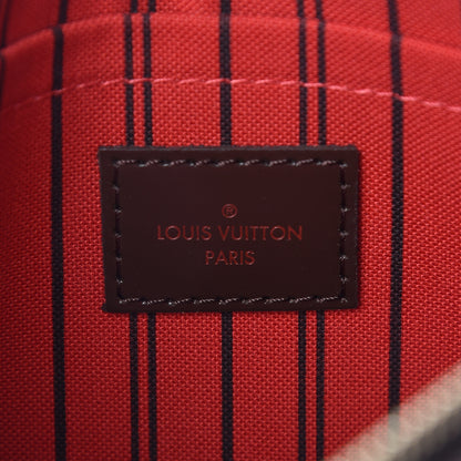 Louis Vuitton Damier Ebene Neverfull MM GM Pochette 6 of 8