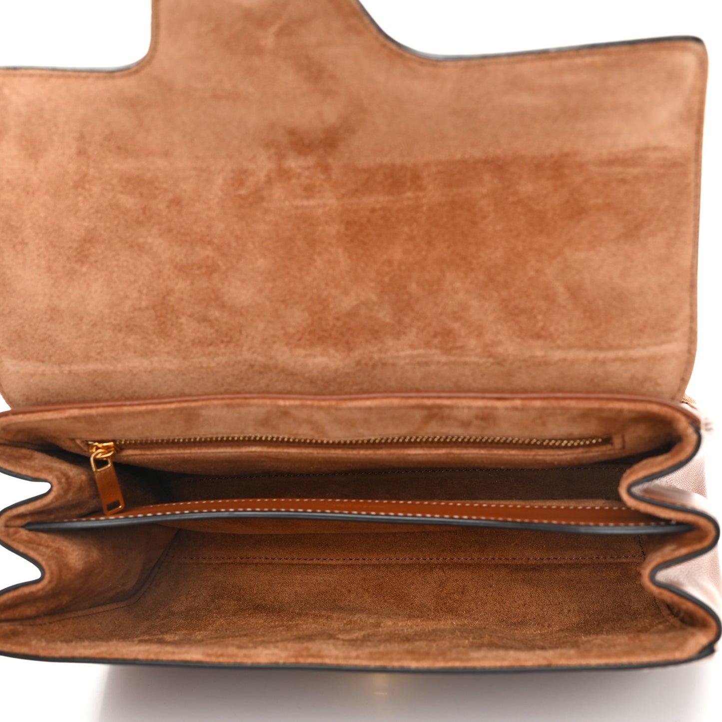 Smooth Calfskin Teen Soft 16 Shoulder Bag Tan