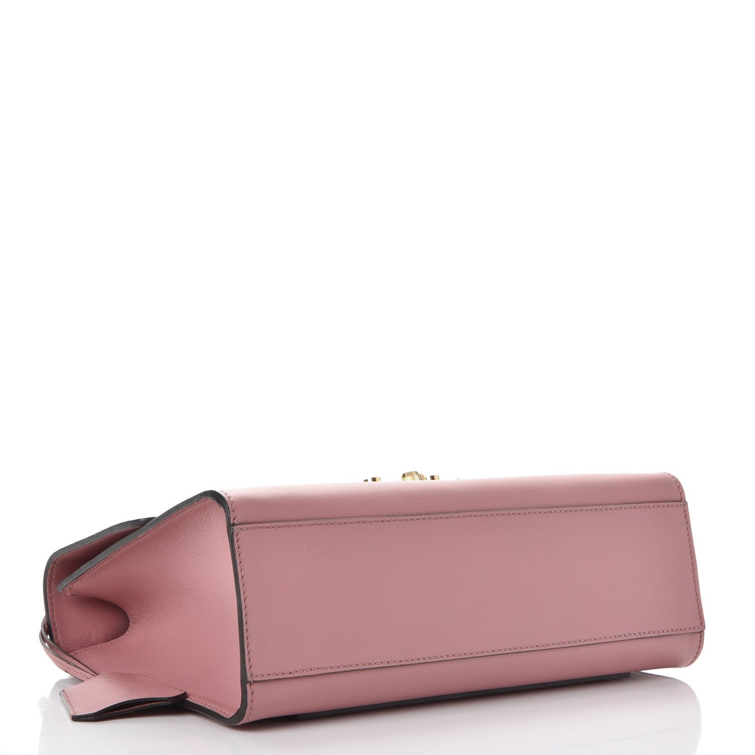 Gucci Moon Calfskin Medium Padlock Shoulder Bag Carmine Rose 5 of 10