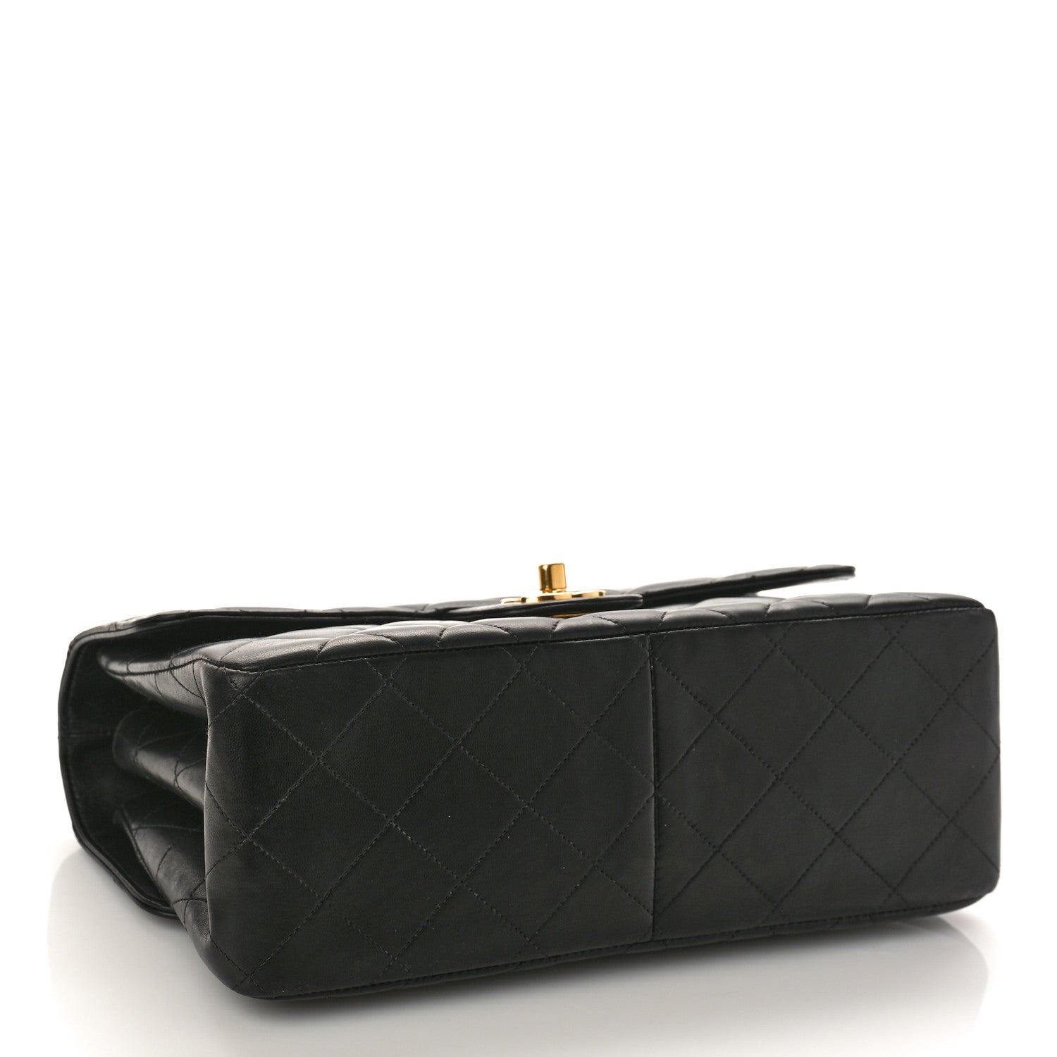 Chanel Lambskin Quilted Medium Double Sided Flap Black 4 of 10