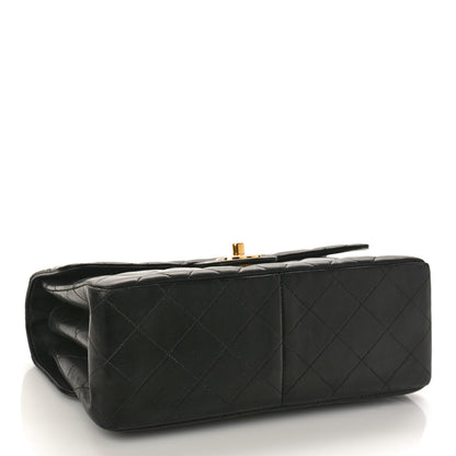 Chanel Lambskin Quilted Medium Double Sided Flap Black 4 of 10