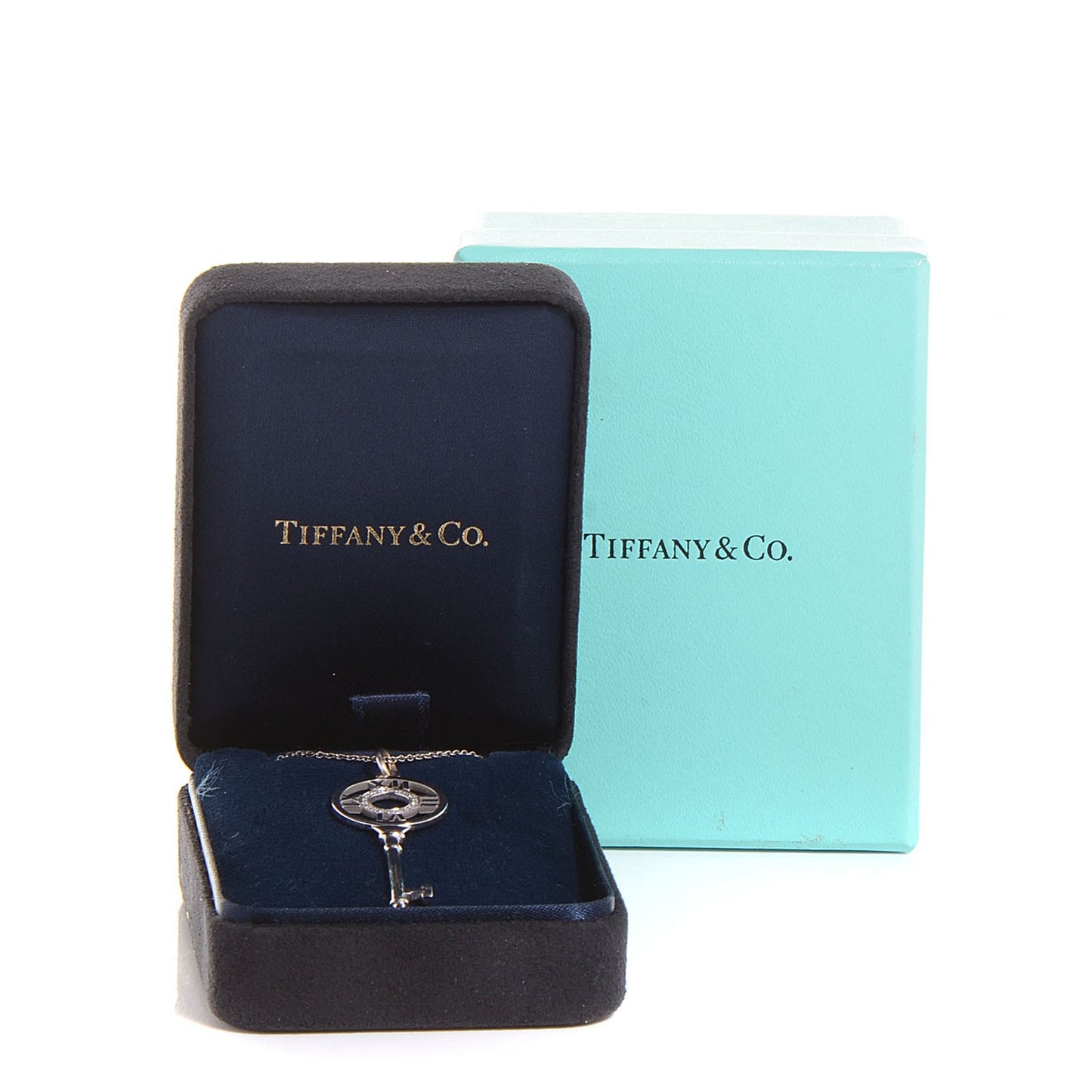 18k White Gold Diamond Pave Atlas Pendant