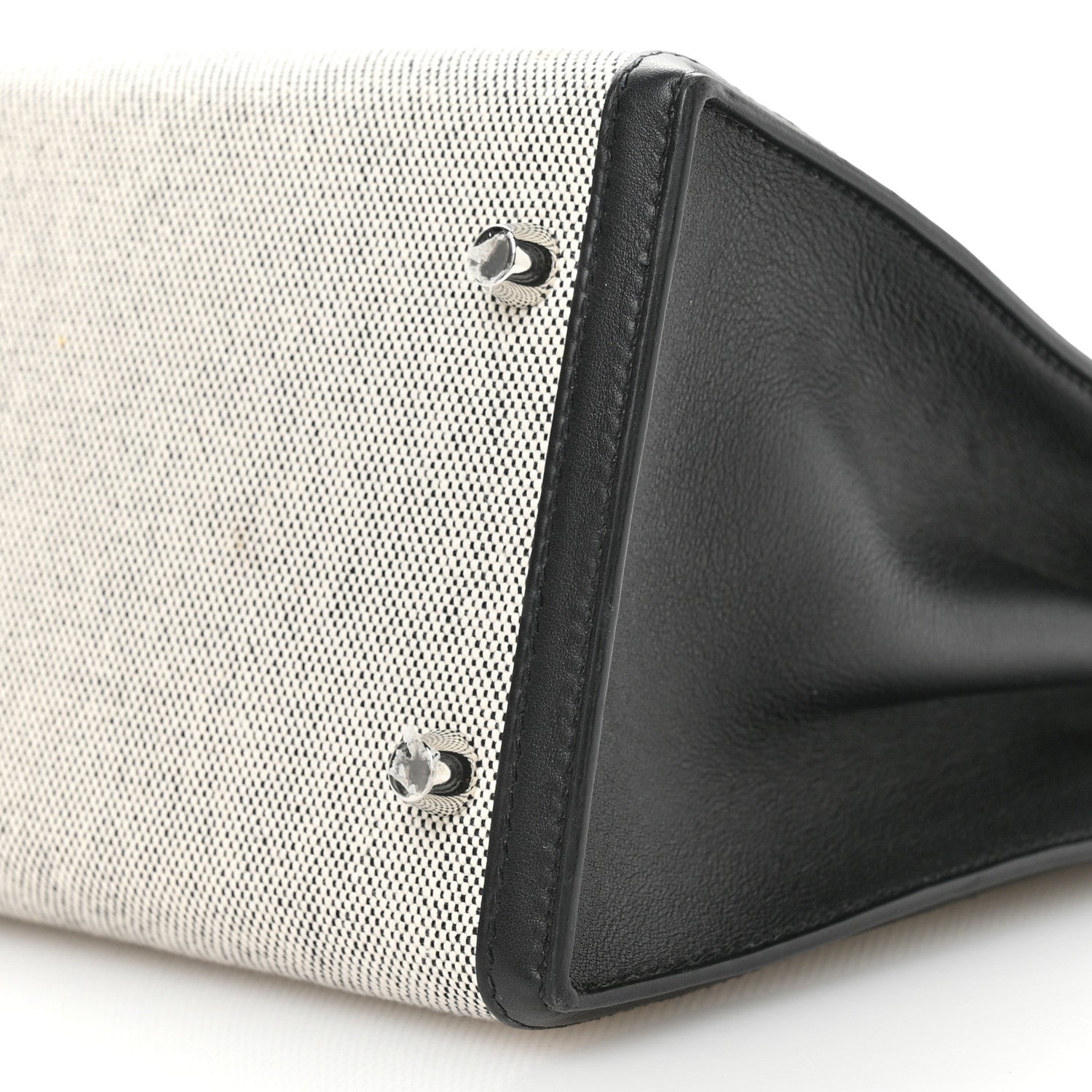 Hermes Toile Swift Kelly Sellier 28 Ecru Black 10 of 11