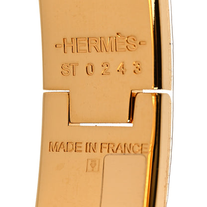 Hermes Enamel Narrow Clic Clac H Bracelet PM Ultramarine 4 of 5