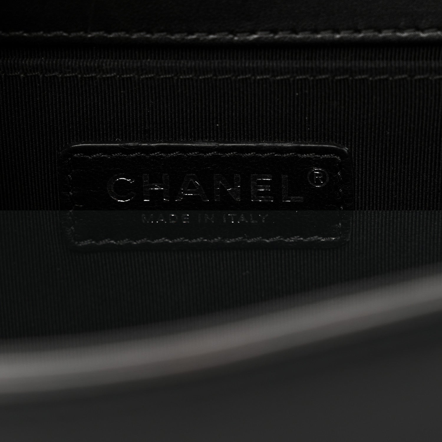 Chanel Lambskin Quilted Medium Boy Flap Black 6 of 11