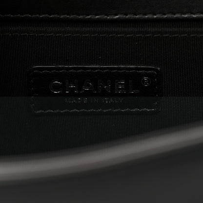 Chanel Lambskin Quilted Medium Boy Flap Black 6 of 11