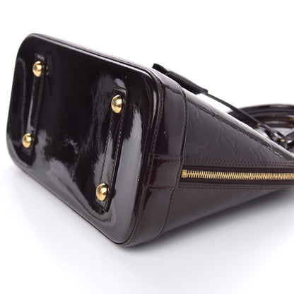 Louis Vuitton Vernis Alma PM Amarante 8 of 9