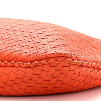 Bottega Veneta Nappa Intrecciato Large Veneta Hobo Tangerine 9 of 9