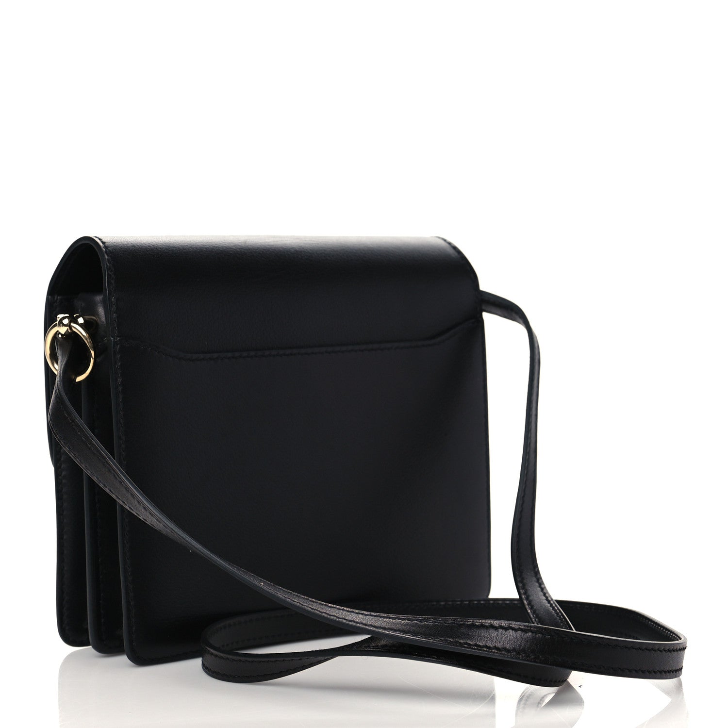 Hermes Evergrain Mini Sac Roulis Black 3 of 11