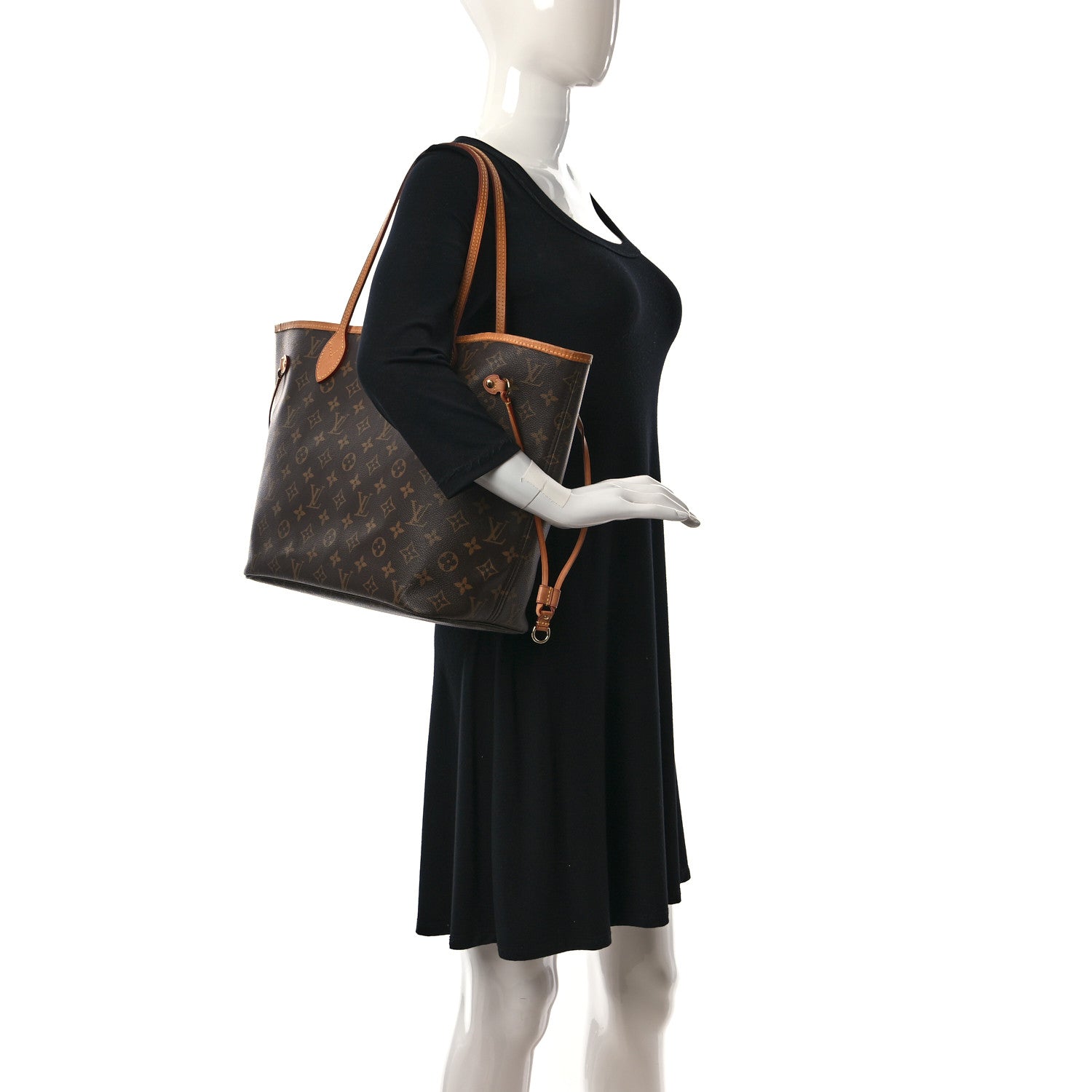 Louis Vuitton Monogram Neo Neverfull MM Pivoine 2 of 10