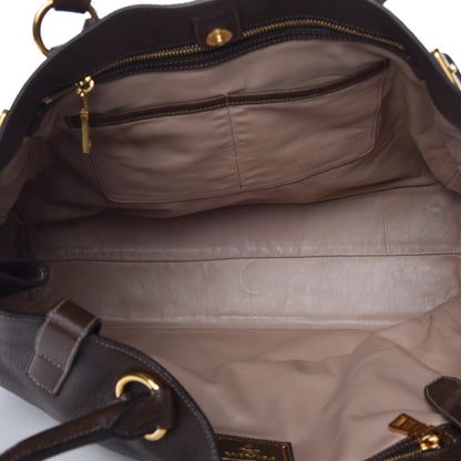 Prada Cervo Shopping Tote Bruciato 4 of 7
