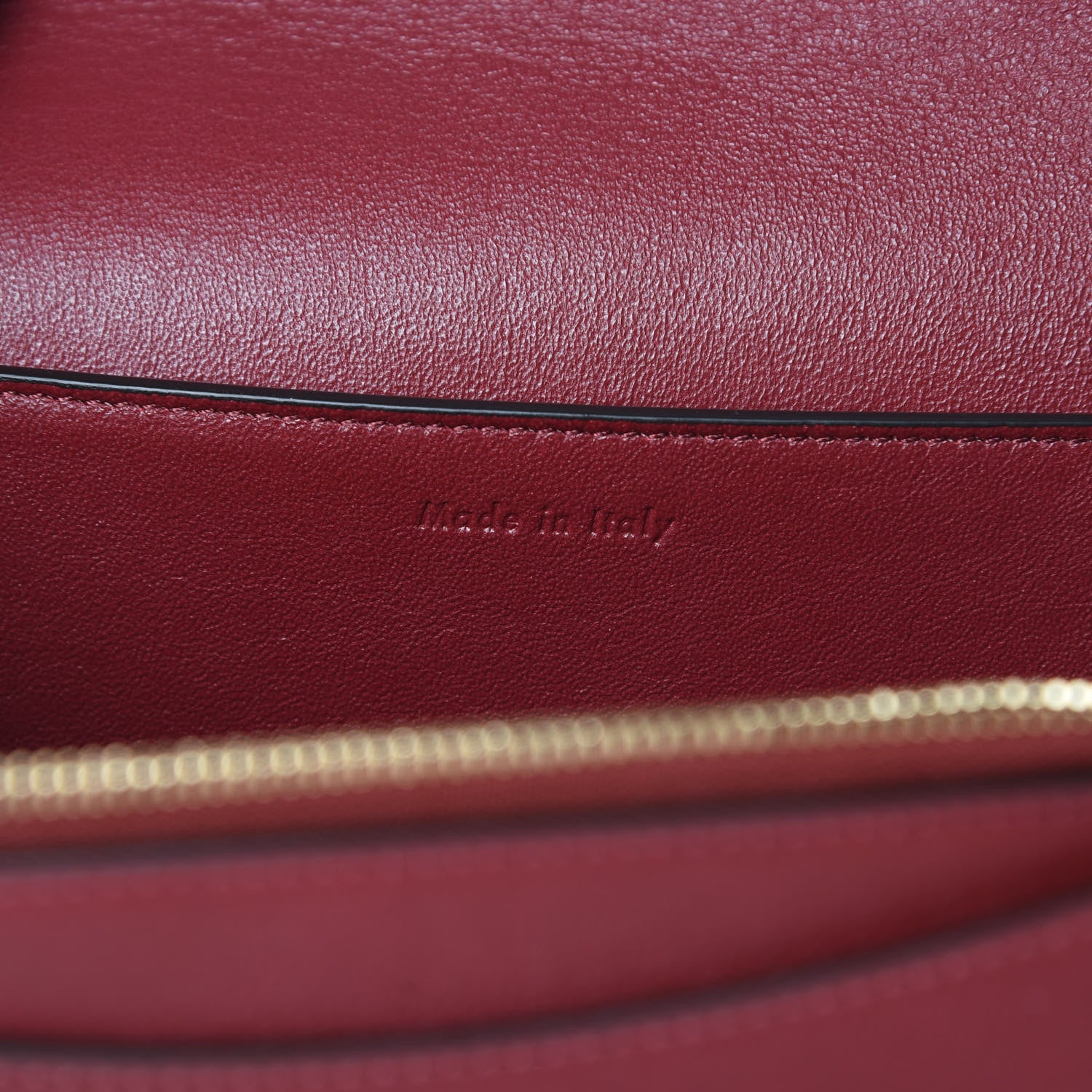 Celine Shiny Smooth Calfskin Medium Frame Shoulder Bag Ruby Nude 7 of 12