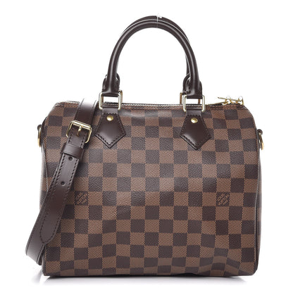 Louis Vuitton Damier Ebene Speedy Bandouliere 25 1 of 9
