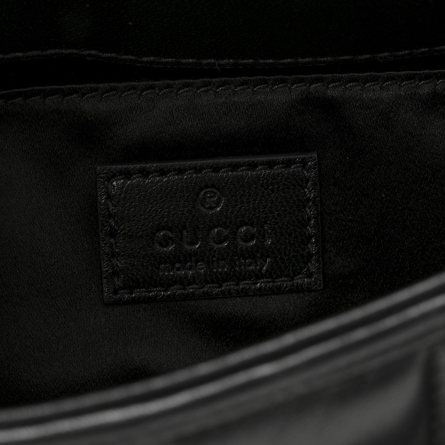 Gucci Nappa Vertical Matelasse Small Maxi Horsebit Chain Shoulder Bag Black 12 of 13