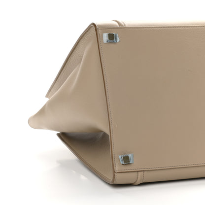 Celine Grained Calfskin Medium Phantom Luggage Beige 8 of 10