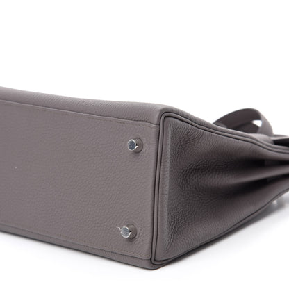 Hermes Togo Kelly Retourne 28 Etain 7 of 11