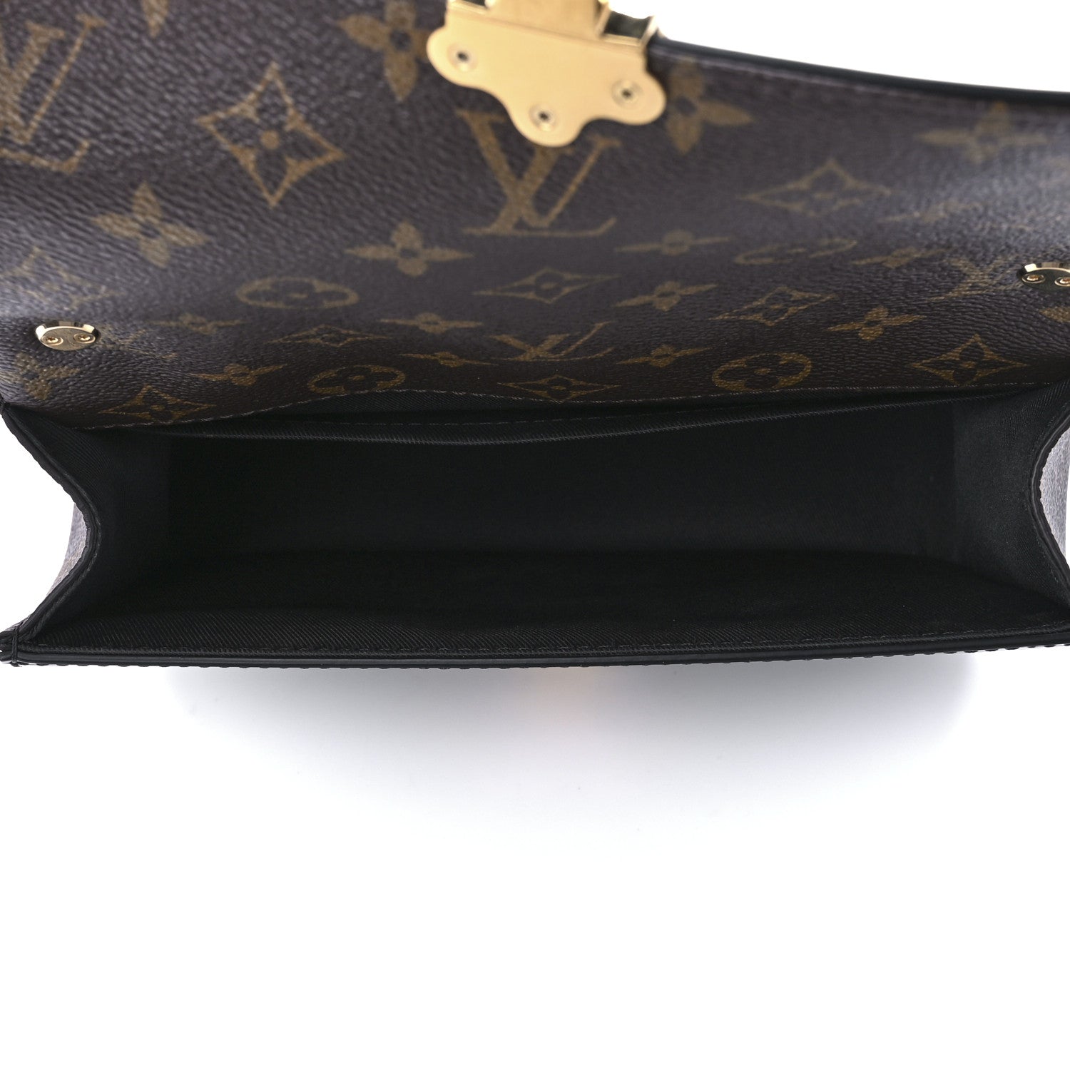 Louis Vuitton Patent Calfskin Monogram Cherrywood BB Black 5 of 8