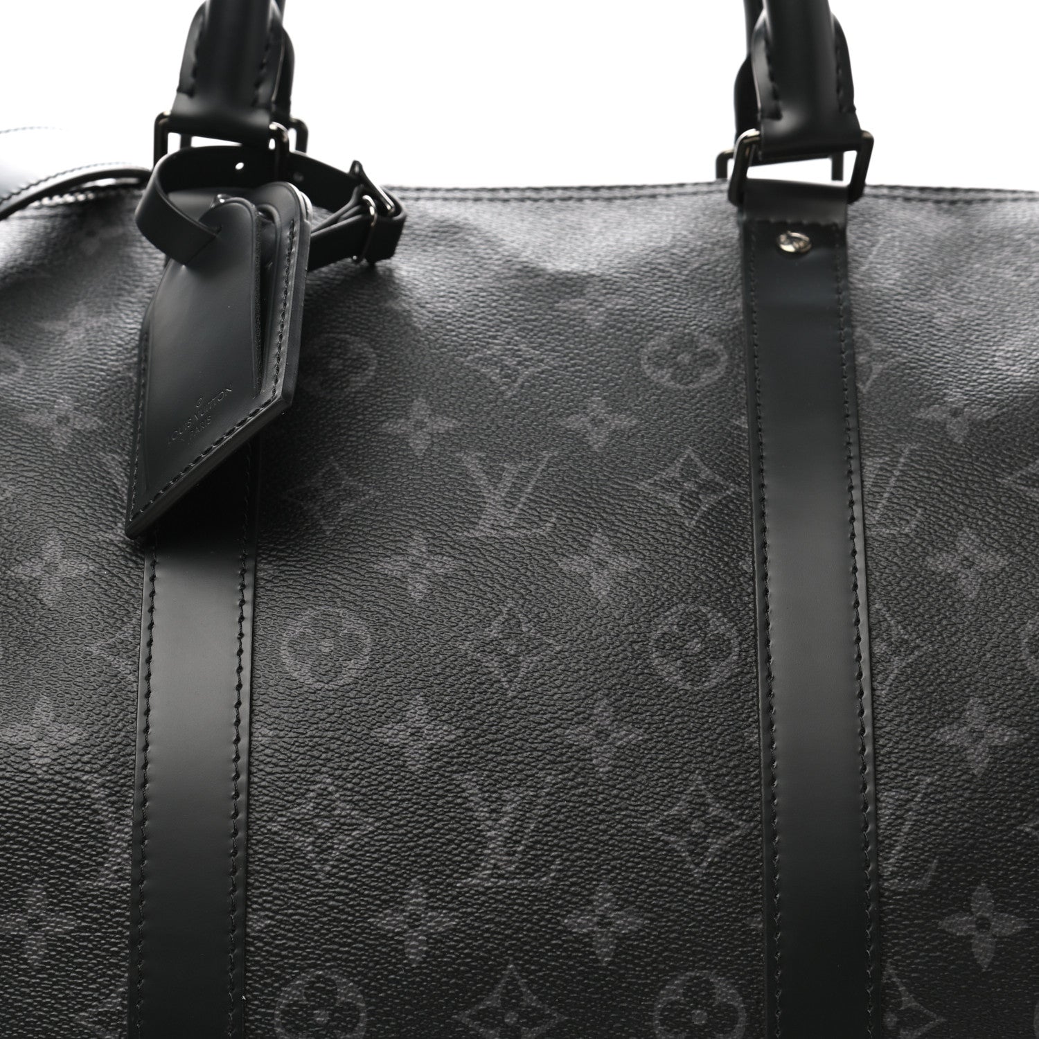 Louis Vuitton Monogram Eclipse Keepall Bandouliere 55 6 of 9