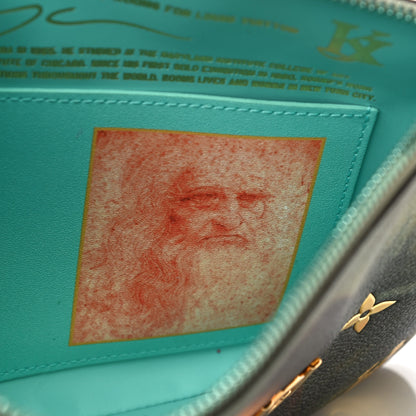 Louis Vuitton Masters Da Vinci Pochette Clutch Vert D’eau 13 of 15