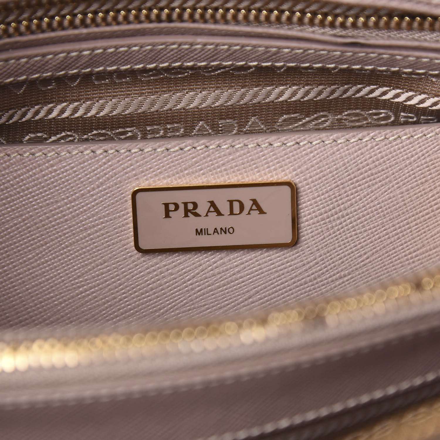 Prada Saffiano Lux Small Promenade Tote Cammeo 6 of 10