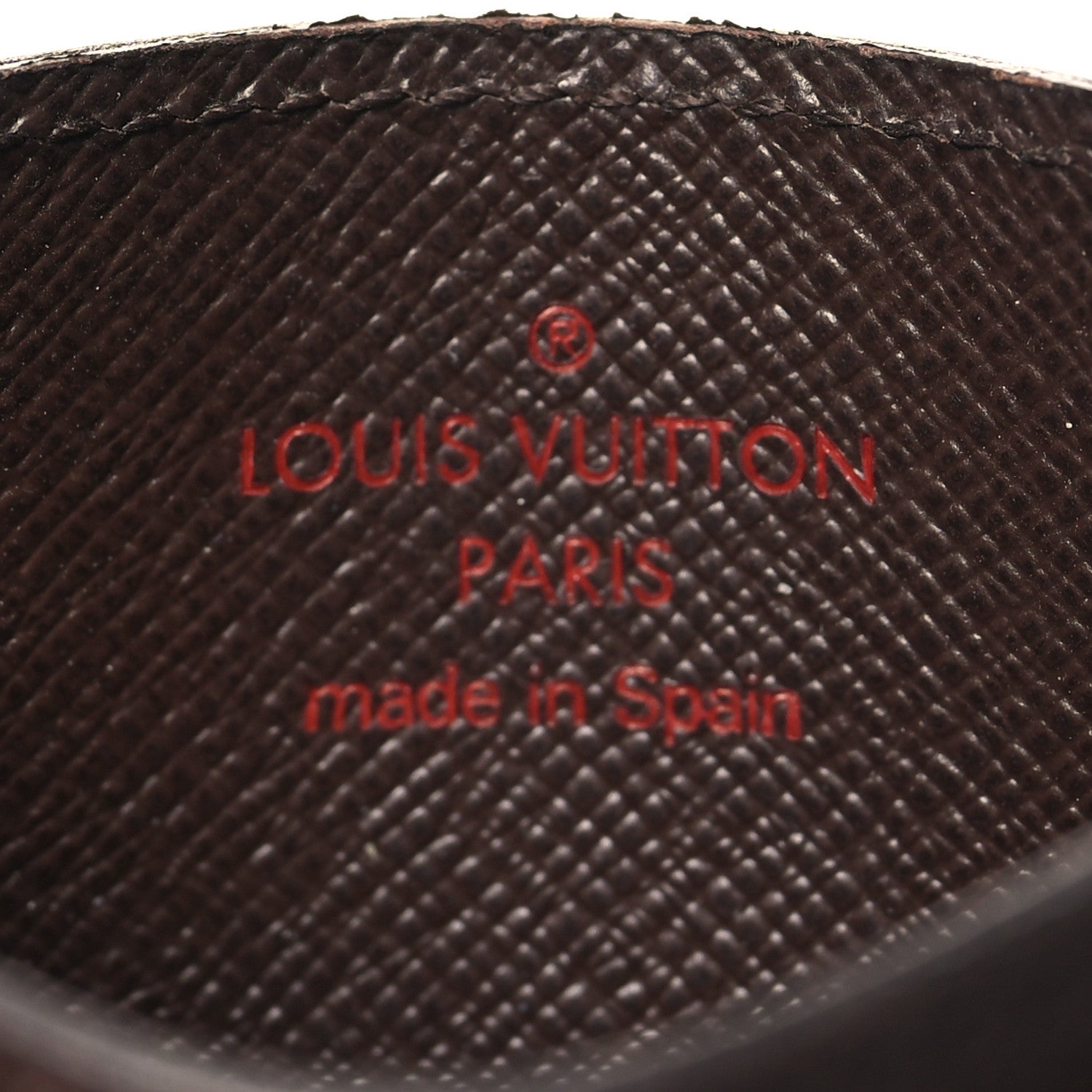 Louis Vuitton Damier Ebene Card Holder 6 of 7