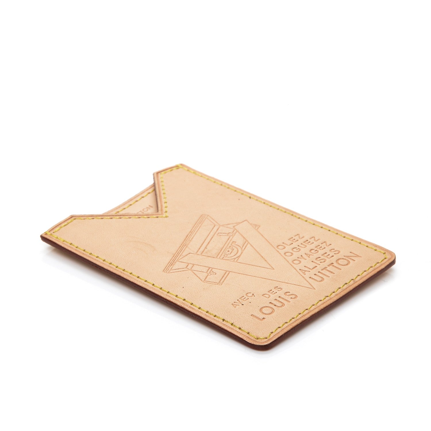 Louis Vuitton Vachetta Voyages Card Holder 4 of 6