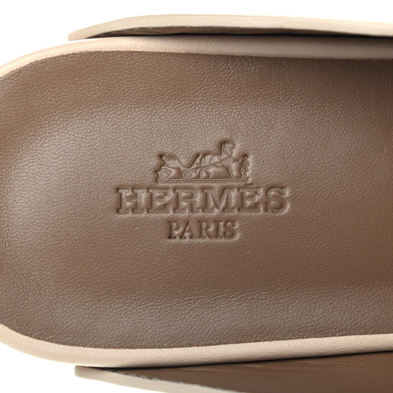 Hermes Calfskin Calya Mules 37 Hetre 7 of 8