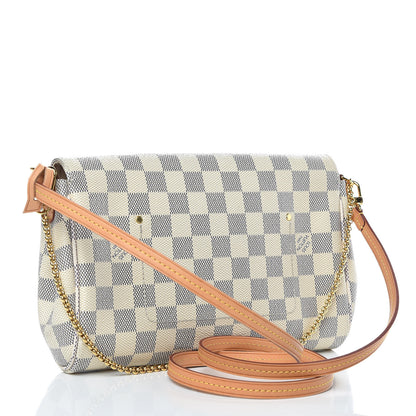 Louis Vuitton Damier Azur Favorite MM 3 of 12