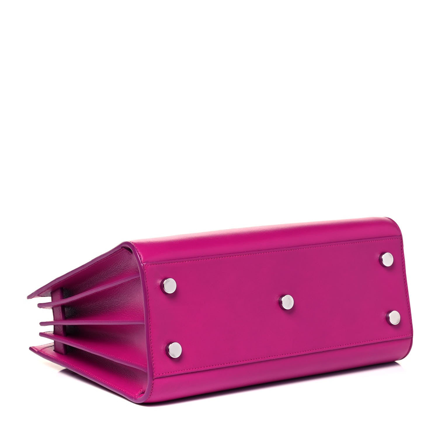 Saint Laurent Calfskin Baby Sac De Jour Fuchsia 4 of 9
