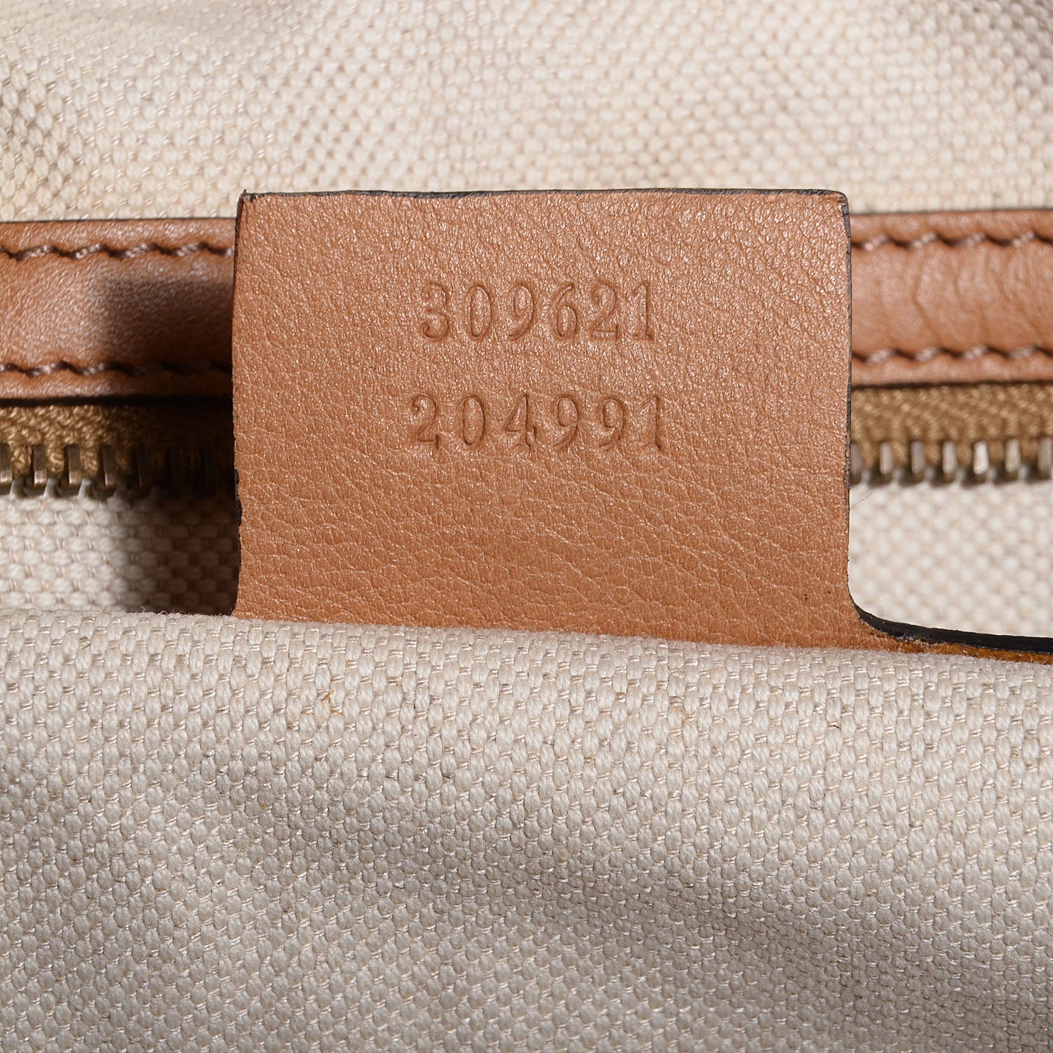 Gucci Monogram Web Medium Rania Top Handle Bag Sand 7 of 7