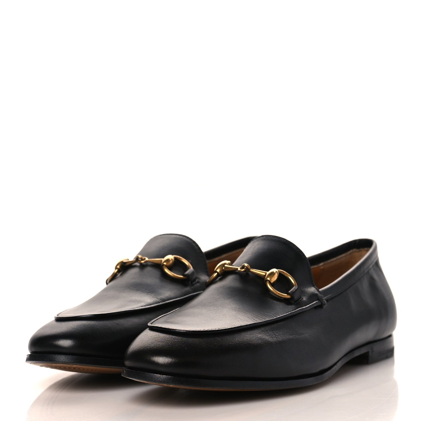 Calfskin Womens Jordaan Loafers 35 Black
