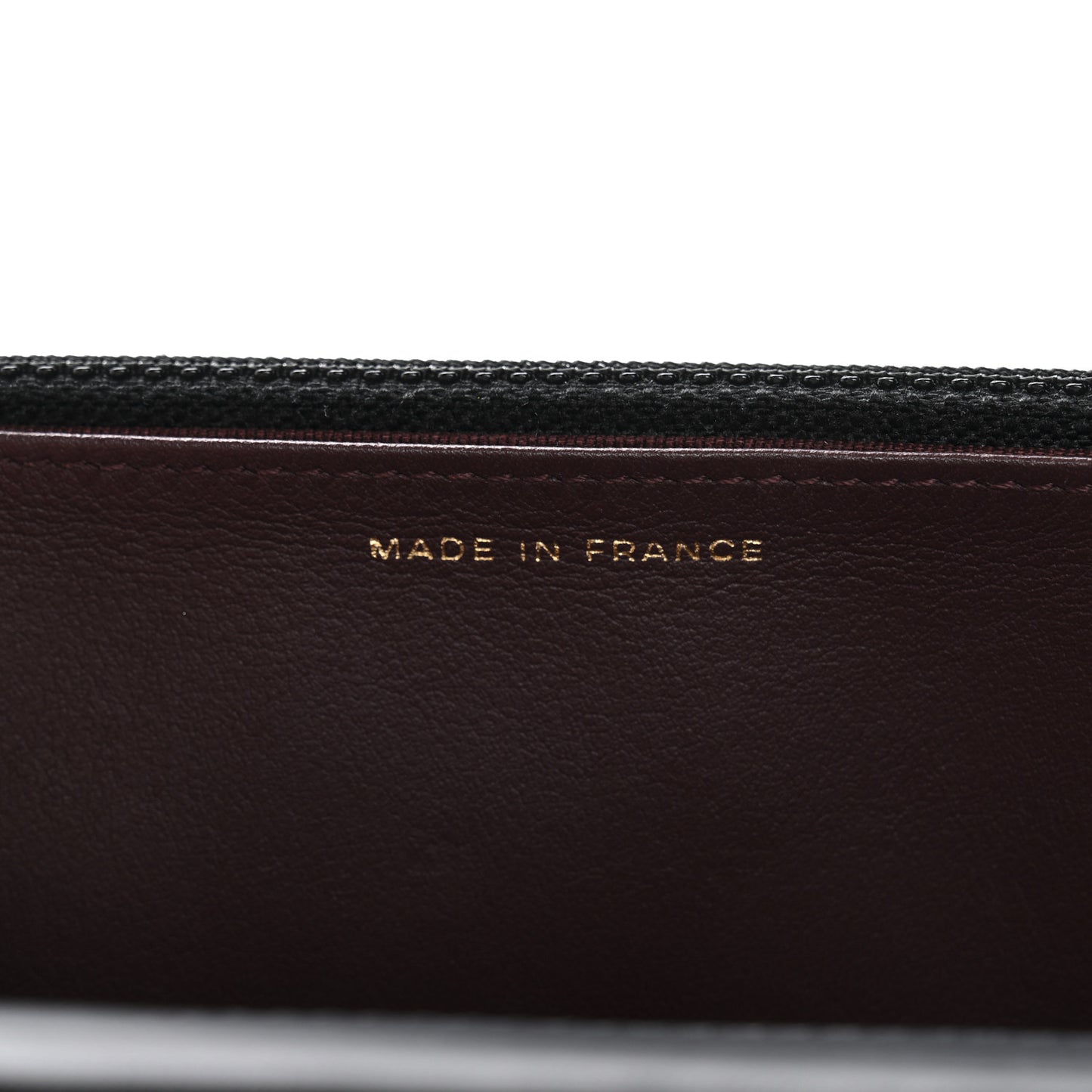 Aged Calfskin Quilted Lucky Charms 2.55 Reissue Wallet On Chain WOC Black