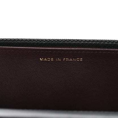 Chanel Aged Calfskin Quilted Lucky Charms 2.55 Reissue Wallet On Chain WOC Black 7 of 11