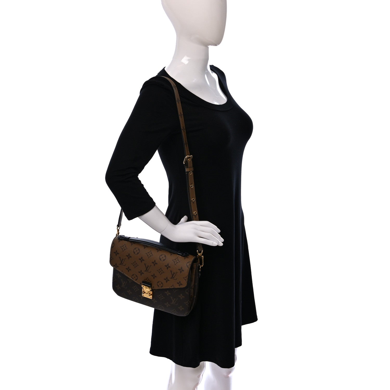 Louis Vuitton Reverse Monogram Pochette Metis 2 of 9