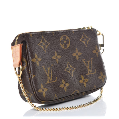 Louis Vuitton Monogram Mini Pochette Accessories 3 of 8