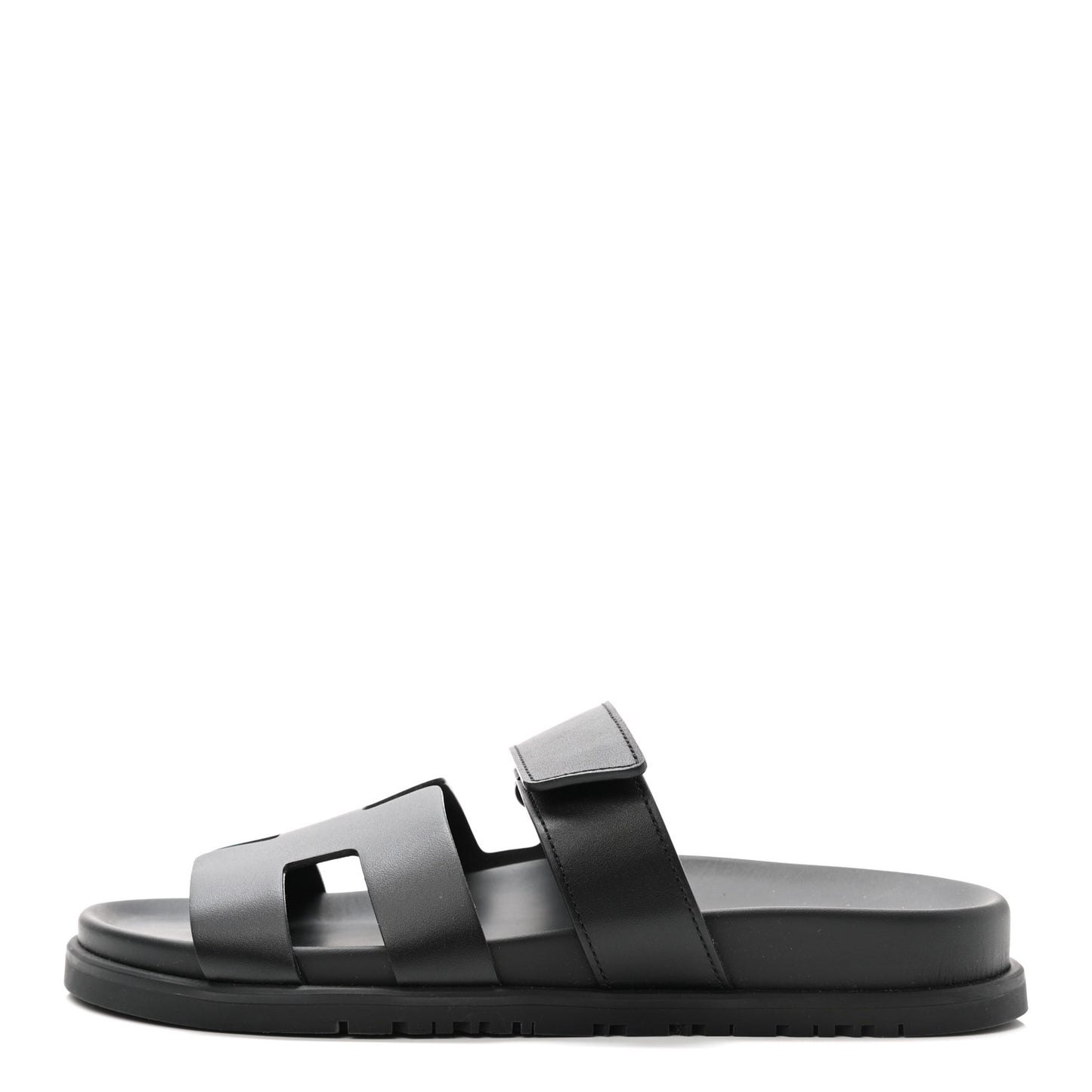 Calfskin Womens Chypre Sandals 36 Black